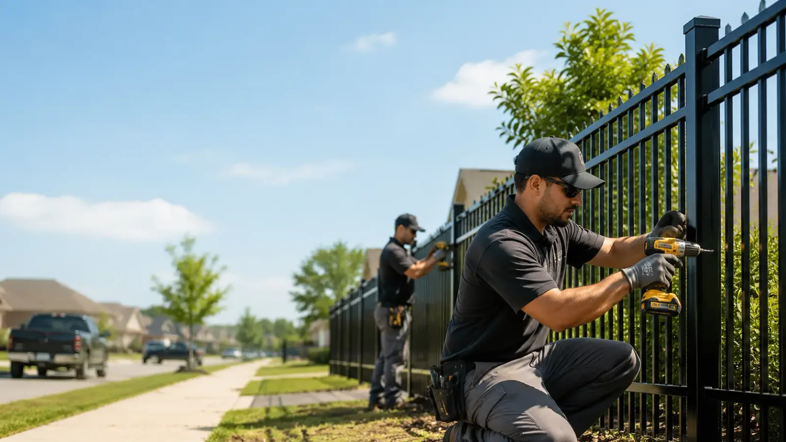 Metal Fence Installation in Terral, OK